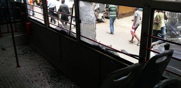 Condamnation de Khalifa Sall : 3 bus Dem Dikk saccagés au Plateau