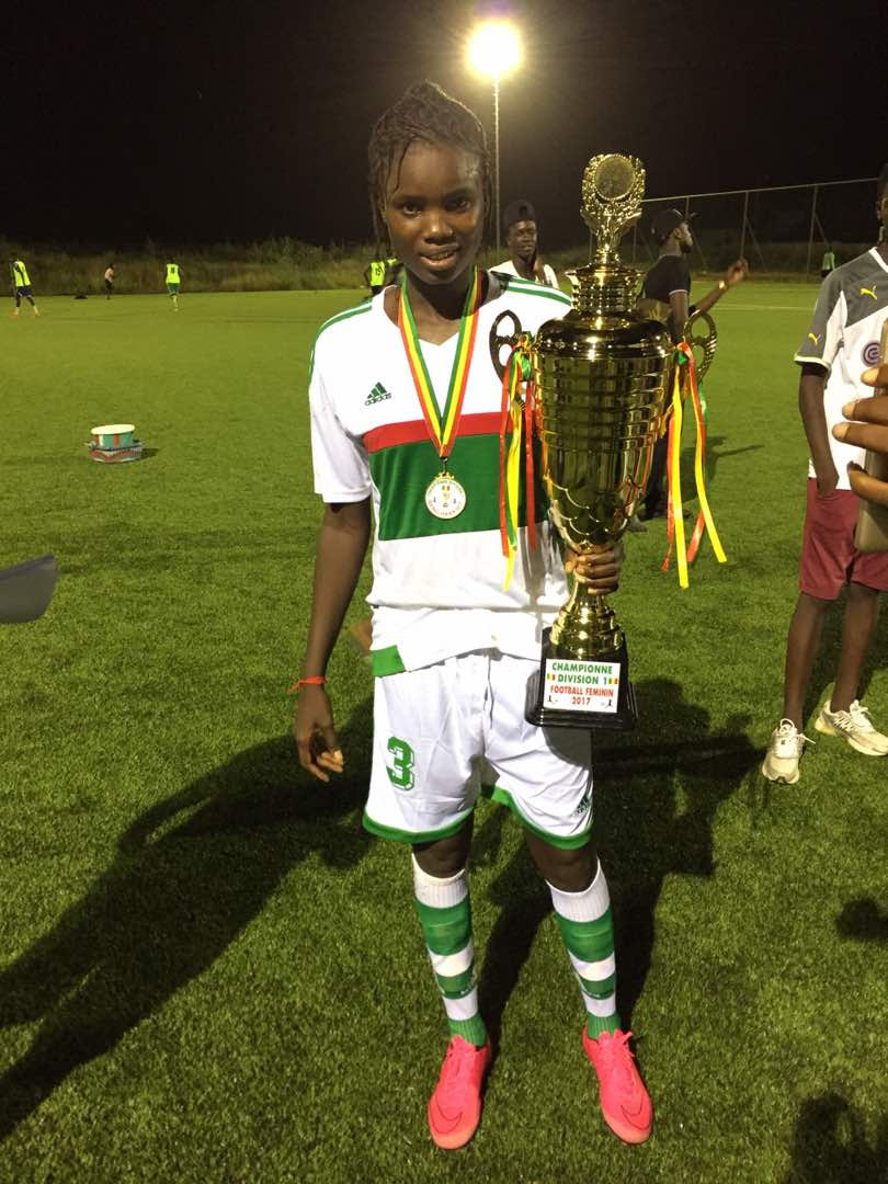 MEILLEURE BUTEUSE DU CHAMPIONNAT FEMININ: Mama Diop, la perle de Médiour