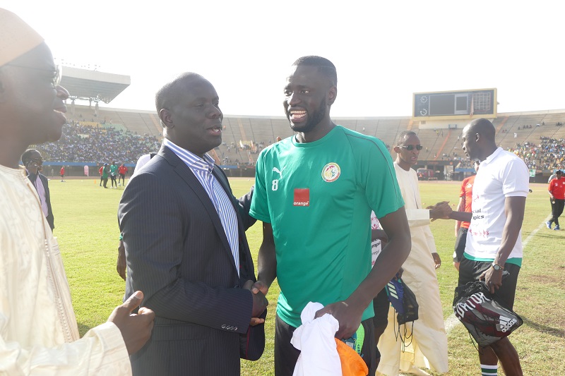 Malick Gackou aux lions: "vous saurez vous battre pour la gloire de la Patrie et l’affirmation de notre destin national..."