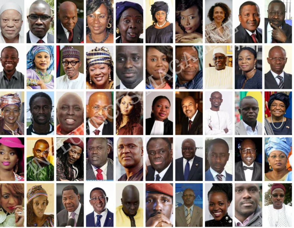 Classement : liste des 50 personnalités les plus influentes de l’Afrique de l’Ouest Classement : liste des 50 personnalités les plus influentes de l’Afrique de l’Ouest