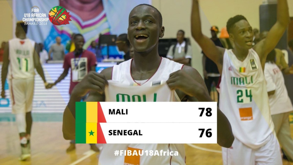 AFROBASKET U18: Le Mali remporte la finale devant le Sénégal (78-76)