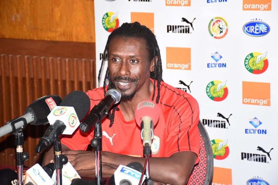 ALIOU CISSE, SELECTIONNEUR NATIONAL: «Nous sommes chez nous, nous avons l’obligation de gagner» ALIOU CISSE, SELECTIONNEUR NATIONAL: «Nous sommes chez nous, nous avons l’obligation de gagner»