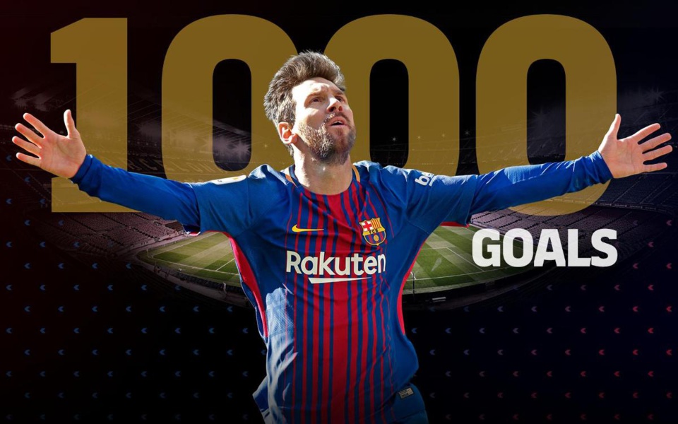RECORD DE BUTS : Messi atteint la barre des 1000 buts RECORD DE BUTS : Messi atteint la barre des 1000 buts