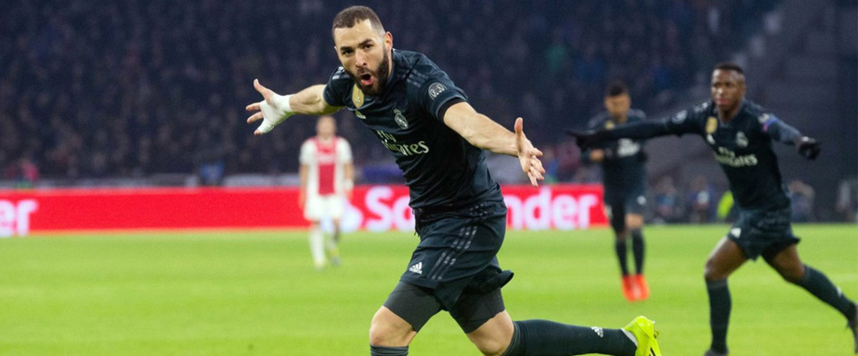 LIGUE DES CHAMPIONS : Le Real Madrid s'en sort très bien contre l'Ajax Amsterdam