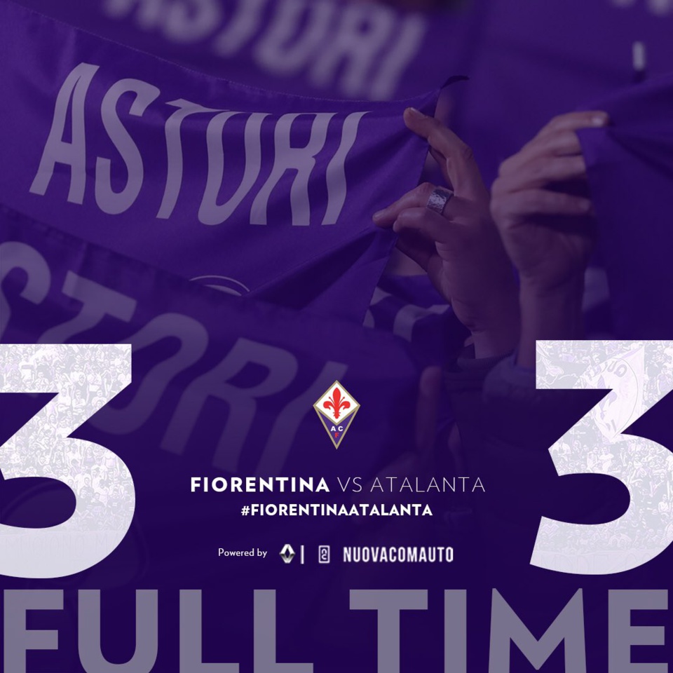 COUPE D'ITALIE : La Fiorentina et l’Atalanta font le spectacle 3 - 3