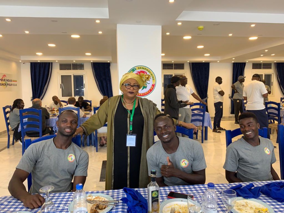 CAN 2019 : Soham Wardini rend visite aux Lions CAN 2019 : Soham Wardini rend visite aux Lions