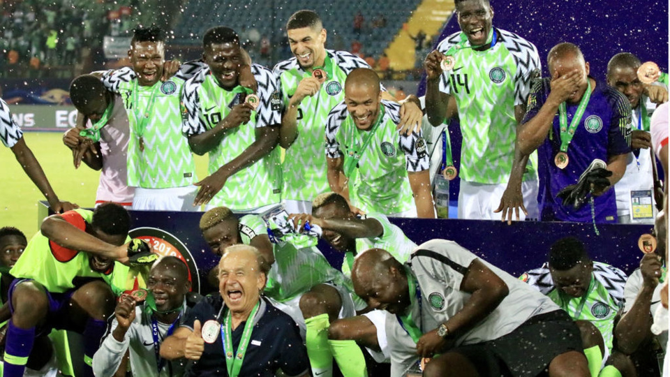 COURTE VICTOIRE DES GREEN EAGLES : Le Nigeria bat la Tunisie et prend la troisième place COURTE VICTOIRE DES GREEN EAGLES : Le Nigeria bat la Tunisie et prend la troisième place
