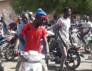 Thiès : La tension est toujours vive entre policiers et conducteurs de Jakarta