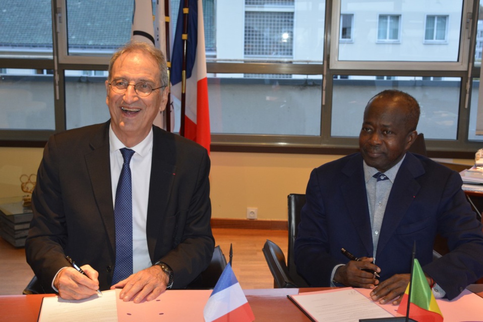 JEUX DAKAR 2022 ET PARIS 2024 : Diagna Ndiaye et son homologue français unis par une coopération