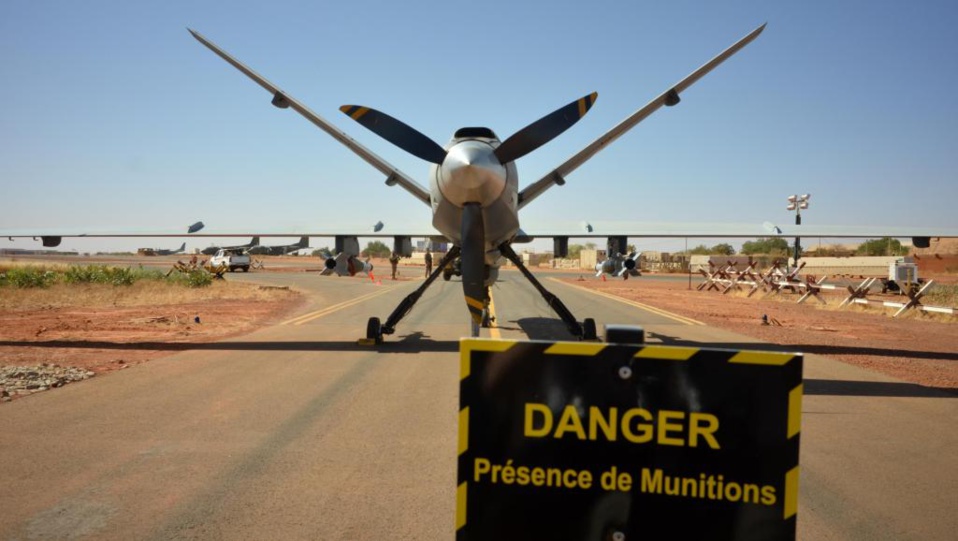 Au Mali, un drone français en opération frappe pour la première fois Au Mali, un drone français en opération frappe pour la première fois