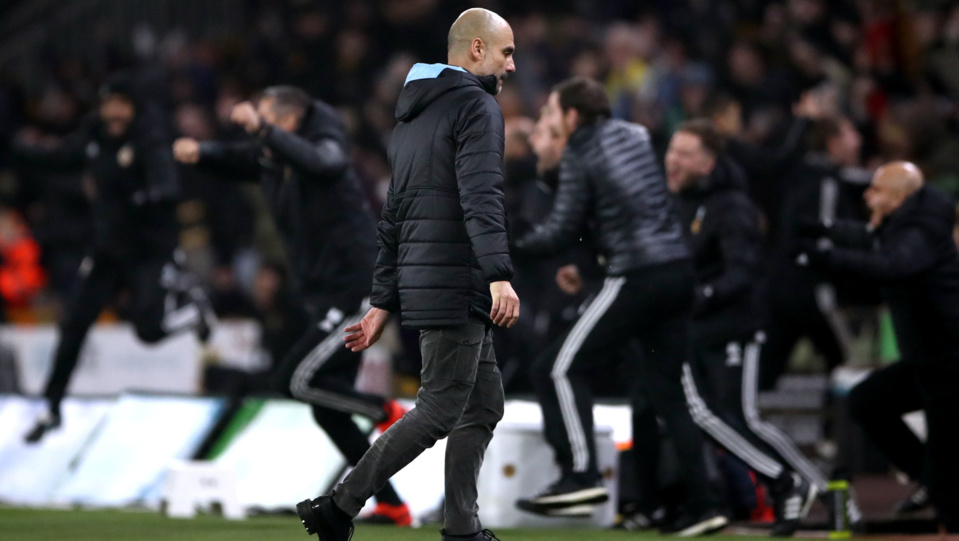 WOLVERHAMPTON-MANCHESTER CITY : GUARDIOLA ASSUME, LE TITRE, C'EST FINI WOLVERHAMPTON-MANCHESTER CITY : GUARDIOLA ASSUME, LE TITRE, C'EST FINI