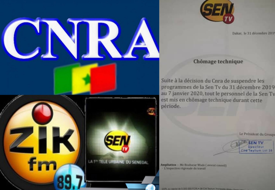Suspension des programmes de la Sen Tv 7 jours: une décision excessive, rétrograde, absurde et méchante Suspension des programmes de la Sen Tv 7 jours: une décision excessive, rétrograde, absurde et méchante