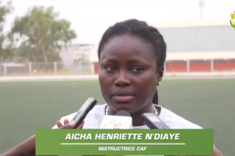 Aïcha Ndiaye, première sénégalaise Instructrice de la Caf:  "j'ai plus de diplômes que certains coachs Sénégal"