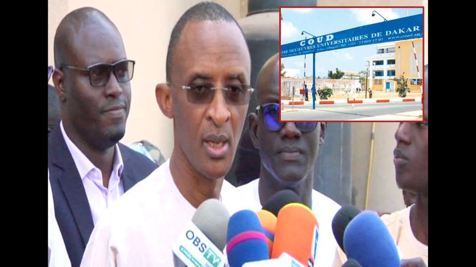 ABDOULAYE SOW, DIRECTEUR DU COUD : «6 pavillons prévus au campus Aline Sitoé Diatta vont être livrés en décembre 2020» ABDOULAYE SOW, DIRECTEUR DU COUD : «6 pavillons prévus au campus Aline Sitoé Diatta vont être livrés en décembre 2020»