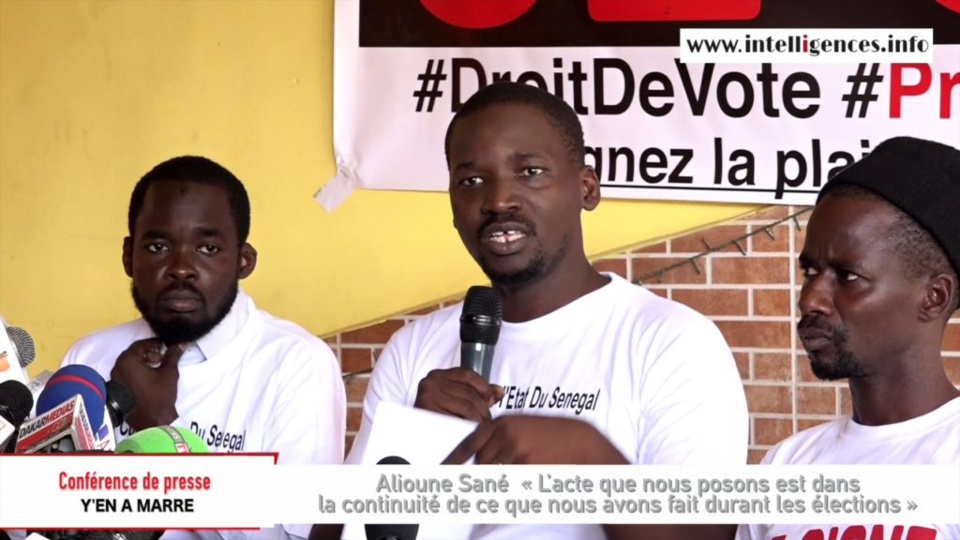 ALIOU SANE Y’EN A MARRE : «Nous avons proposé au chef de l’Etat que sur les 3 prochains mois, le gouvernement prenne en charge les factures d’eau et d’électricité des Sénégalais pour soulager les familles» ALIOU SANE Y’EN A MARRE : «Nous avons proposé au chef de l’Etat que sur les 3 prochains mois, le gouvernement prenne en charge les factures d’eau et d’électricité des Sénégalais pour soulager les familles»