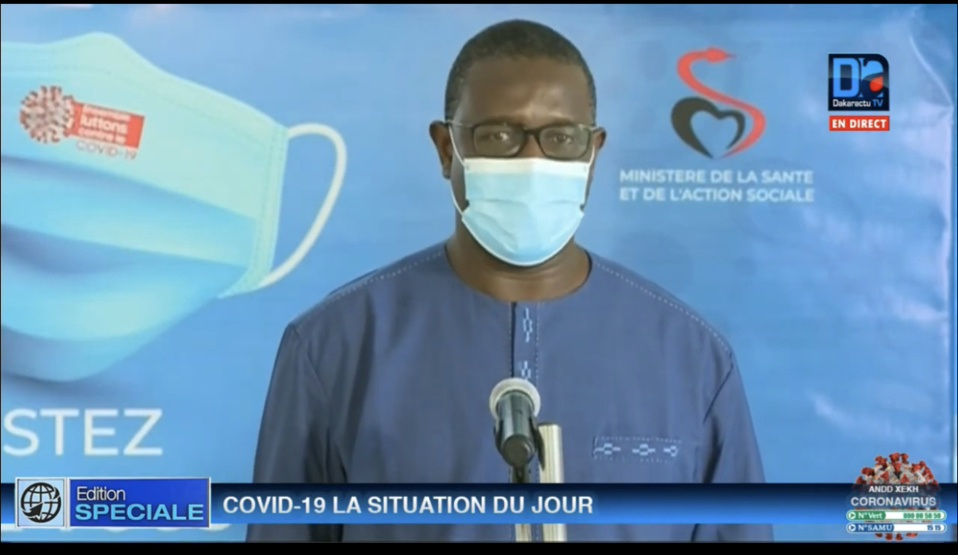 MAMADOU DIARRA BEYE, DIRECTEUR DU SAMU SUR LA SITUATION DU CORONAVIRUS : 112 alertes reçues à ce jour, 500 transferts pour Dakar, 23 cas graves pris en charge et 50% de décès des cas graves MAMADOU DIARRA BEYE, DIRECTEUR DU SAMU SUR LA SITUATION DU CORONAVIRUS : 112 alertes reçues à ce jour, 500 transferts pour Dakar, 23 cas graves pris en charge et 50% de décès des cas graves