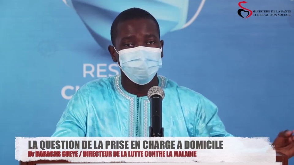 BABACAR GUEYE, DIRECTEUR DE LA MALADIE: Sur 3288 patients sous traitement, 2950 sont pris en charge à domicile BABACAR GUEYE, DIRECTEUR DE LA MALADIE: Sur 3288 patients sous traitement, 2950 sont pris en charge à domicile