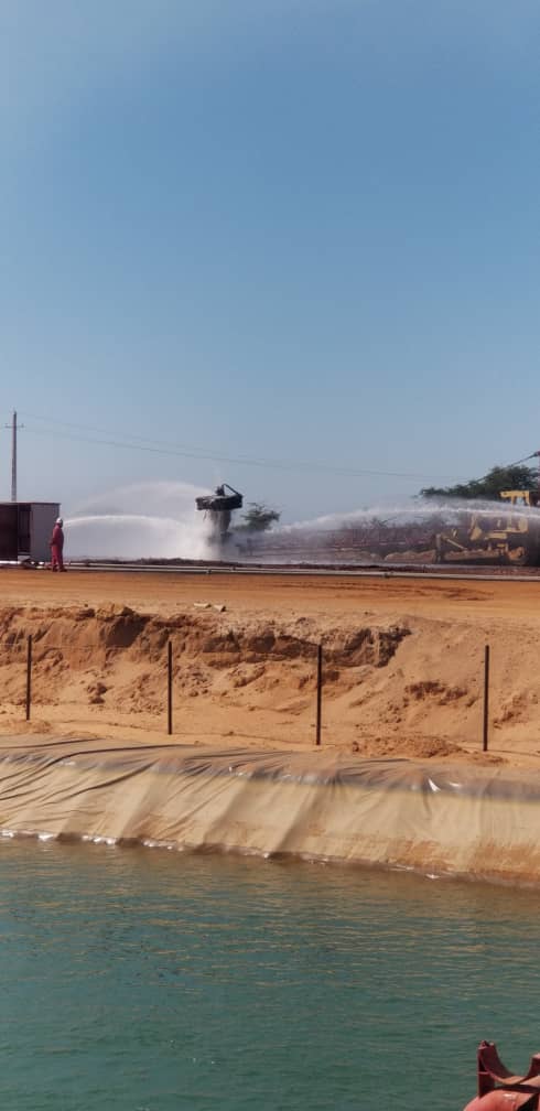 Incendie de puits de gaz à Ngadiaga : Le feu maîtrisé