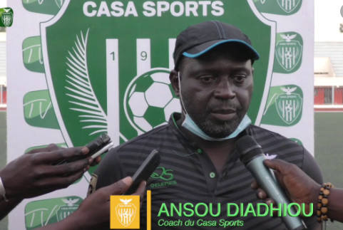 ANSOU DIADHIOU ENTRAÎNEUR DU CASA-SPORTS, SUR LES MATCHS A HUIS CLOS : «Ça fait mal de jouer sans Allez Casa»