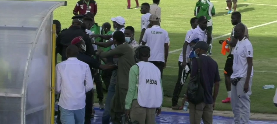 COUPE CAF Malang Diédhiou condamne l’agression sur les arbitres du match Jaraaf vs Coton Sport COUPE CAF Malang Diédhiou condamne l’agression sur les arbitres du match Jaraaf vs Coton Sport