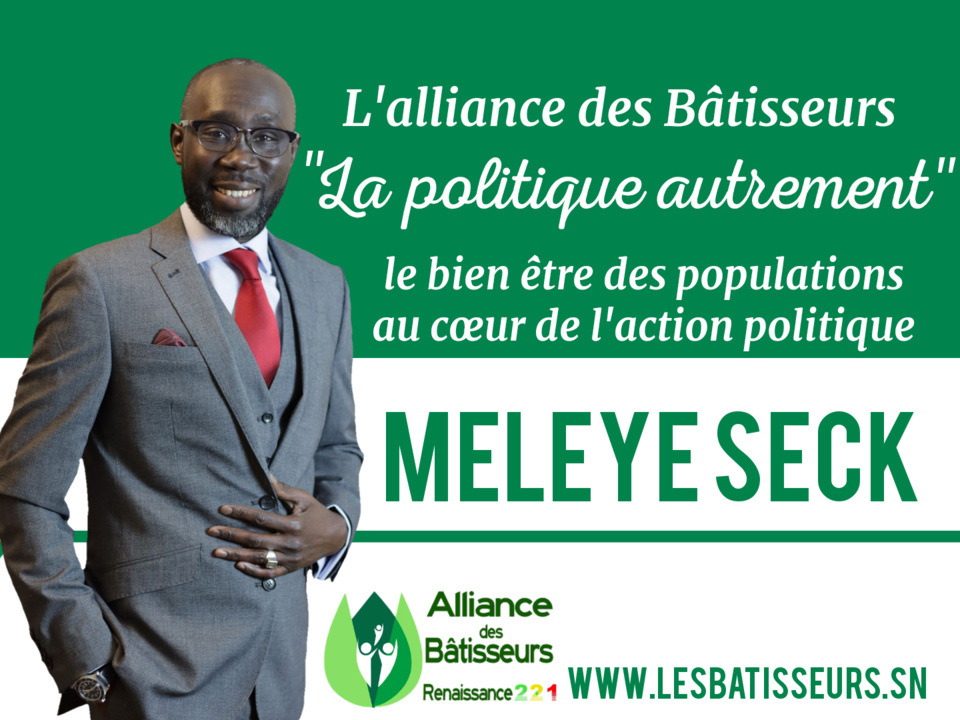 Entretien Exclusif avec Monsieur Meleye Seck président de l’Alliance des Bâtisseurs (sénégalais de l’extérieur) candidat à la mairie de Thies. Entretien Exclusif avec Monsieur Meleye Seck président de l’Alliance des Bâtisseurs (sénégalais de l’extérieur) candidat à la mairie de Thies.