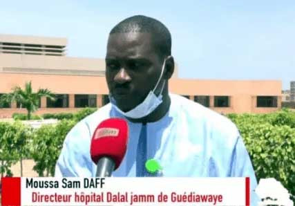 INONDATION DU CTE DE L’HÔPITAL DALAL JAMM: Le Directeur Moussa Same Daff dément et précise