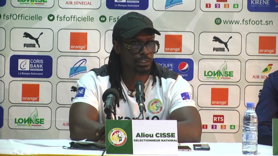 VICTORIEUX POUR LA PREMIERE MANCHE FACE A LA NAMIBIE  Aliou Cissé, satisfait, plonge déjà dans le match de demain mardi