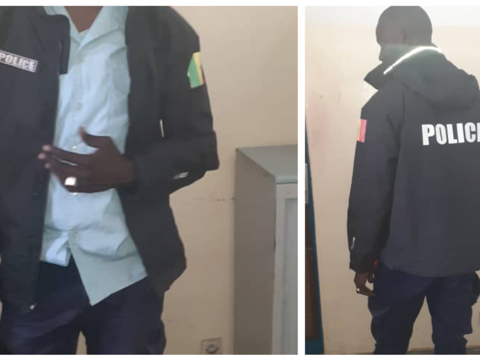 USURPATION DE FONCTION Un faux flic arrêté par la SU avec des attestations du commissariat de Grand-Yoff, un gilet de police et trois cartes d'identité de citoyens sénégalais
