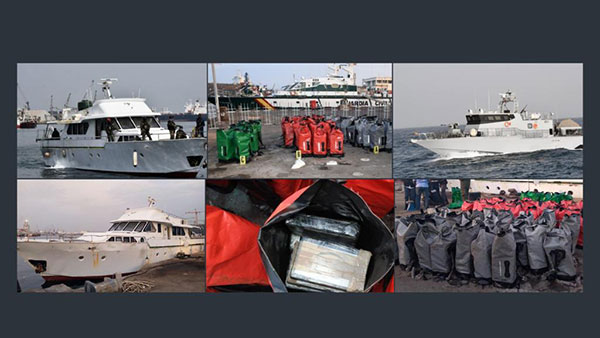 La marine intercepte un navire avec plus de 2 tonnes de cocaïne