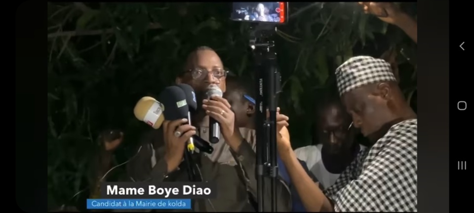 NON INVESTI A KOLDA POUR LES PROCHAINES LOCALES Mame Boye Diao compte présenter une liste parallèle NON INVESTI A KOLDA POUR LES PROCHAINES LOCALES Mame Boye Diao compte présenter une liste parallèle