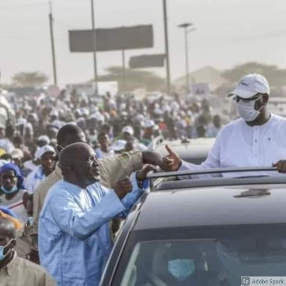 Oumar Sarr choisi par Macky à Dagana Oumar Sarr choisi par Macky à Dagana