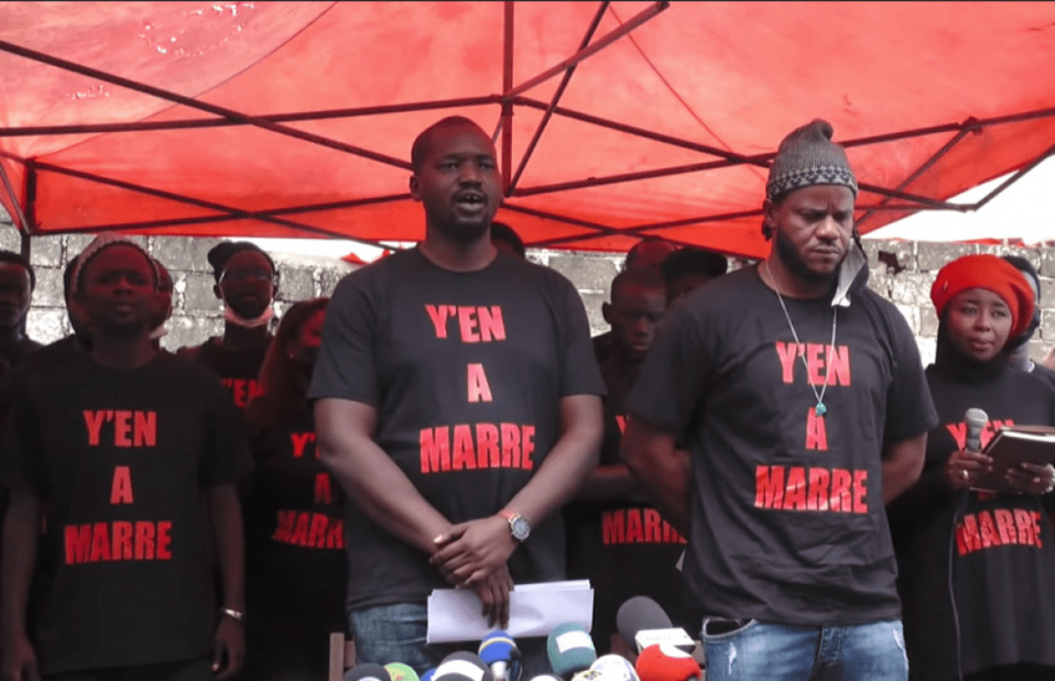 JUGEANT INJUSTE LE MAINTIEN EN PRISON DE KILIFEU: Y’en a marre dénonce une justice aux ordres et annonce une série de grandes manifestations JUGEANT INJUSTE LE MAINTIEN EN PRISON DE KILIFEU: Y’en a marre dénonce une justice aux ordres et annonce une série de grandes manifestations