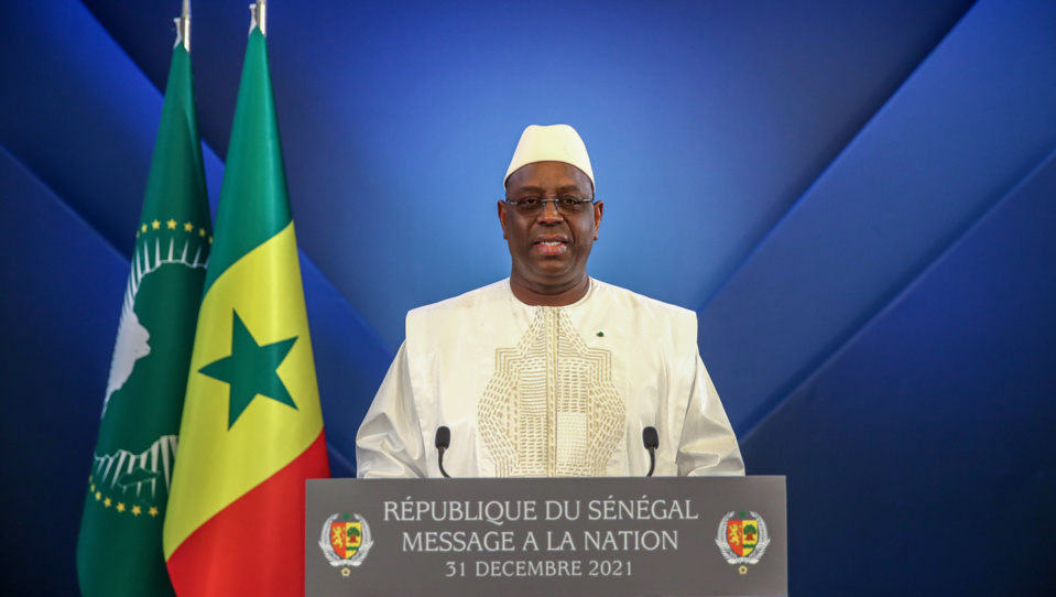 MACKY SALL LORS DE SON DISCOURS A LA NATION DU NOUVEL AN: «En démocratie, une élection ne doit pas être source de violence… Allons aux élections dans le calme et la sérénité» MACKY SALL LORS DE SON DISCOURS A LA NATION DU NOUVEL AN: «En démocratie, une élection ne doit pas être source de violence… Allons aux élections dans le calme et la sérénité»