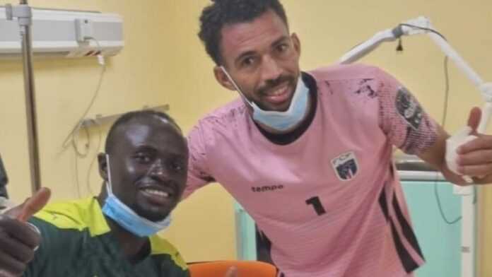 Sadio Mané et Vozinha à l’hôpital