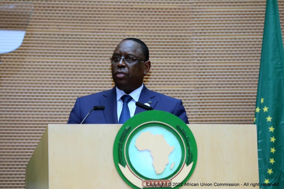 PRESIDENT EN EXERCICE DE L’EXERCICE DE L’UA: Macky Sall décline sa feuille de route et assène ses vérités aux partenaires économiques PRESIDENT EN EXERCICE DE L’EXERCICE DE L’UA: Macky Sall décline sa feuille de route et assène ses vérités aux partenaires économiques