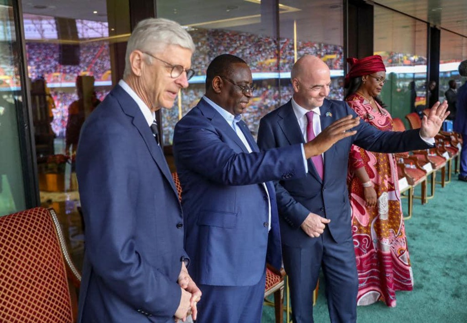 Gianni Infantino : «le stade est digne de celui d’une Coupe du monde» Gianni Infantino : «le stade est digne de celui d’une Coupe du monde»