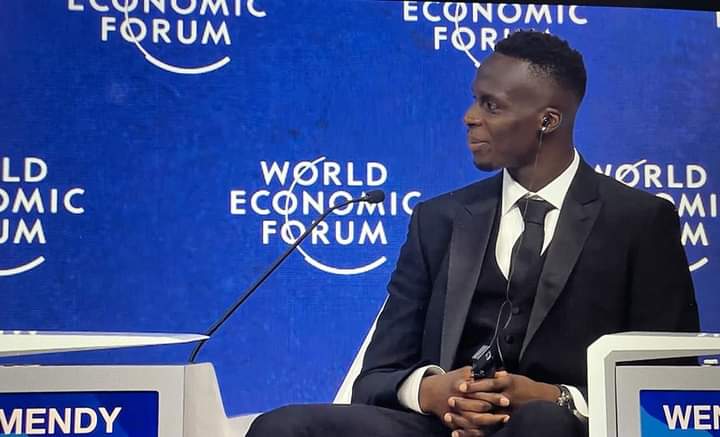 ÉDOUARD MENDY INVITE AU FORUM ECONOMIQUE MONDIAL DE DAVOS. «Avec ma carrière j’avais mis un peu de côté l’idée de jouer une Coupe du monde»
