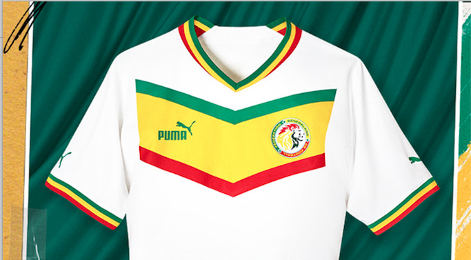 Puma officialise le nouveau maillot du Sénégal mis en vente à 90 €