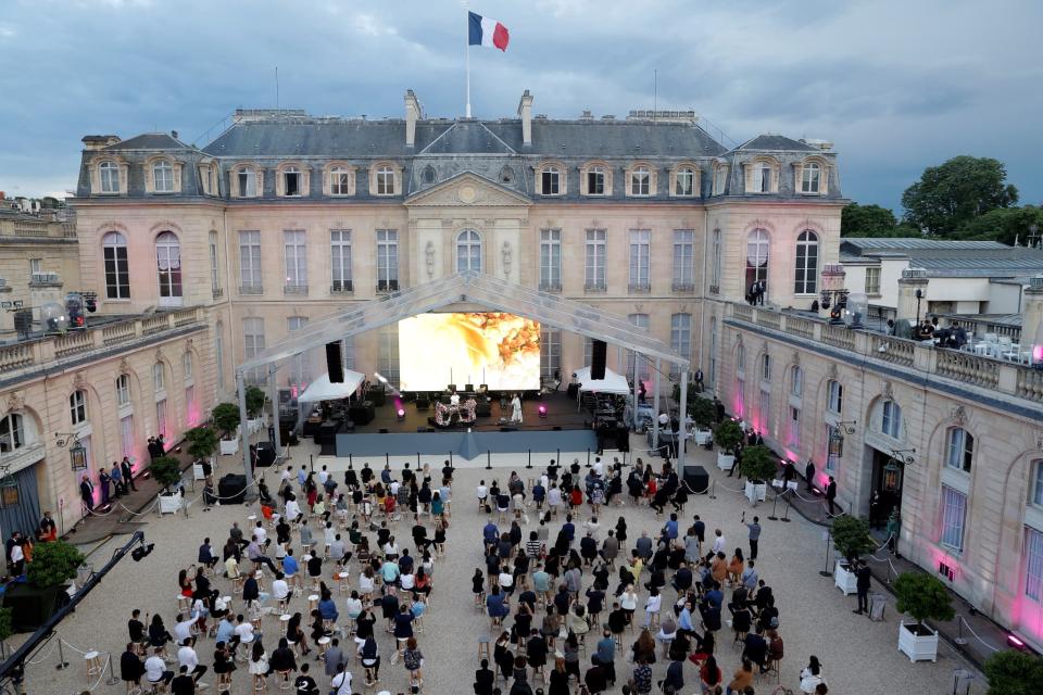 Fête de la musique : Youssou Ndour chez Macron