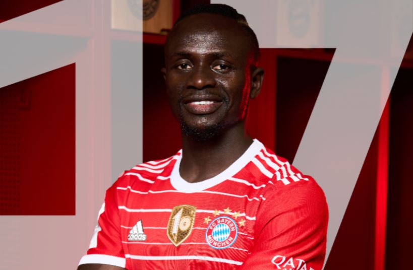 Sadio Mané a choisi le numéro 17
