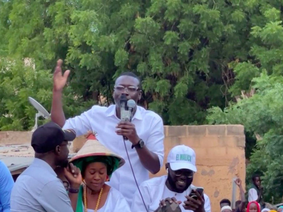 OUMAR SY, TETE DE LA LISTE DES SUPPLEANTS DE YEWWI ASKAN WI : «Je ne peux pas prétendre drainer autant de foule, il n’y a que Sonko pour susciter autant de ferveur chez les populations» OUMAR SY, TETE DE LA LISTE DES SUPPLEANTS DE YEWWI ASKAN WI : «Je ne peux pas prétendre drainer autant de foule, il n’y a que Sonko pour susciter autant de ferveur chez les populations»