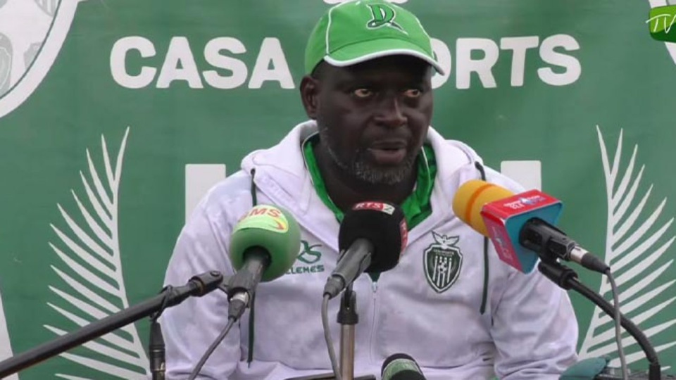 COACH ANSOU DIADHIOU, SUR LA PARTICIPATION DU CASA SPORTS A LA LIGUE AFRICAINE DES CHAMPIONS