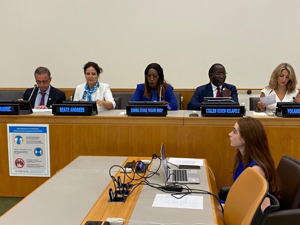 Forum mondial de l’économie social et solidaire : Barth et Zahra Iyane Thiam ensemble Forum mondial de l’économie social et solidaire : Barth et Zahra Iyane Thiam ensemble