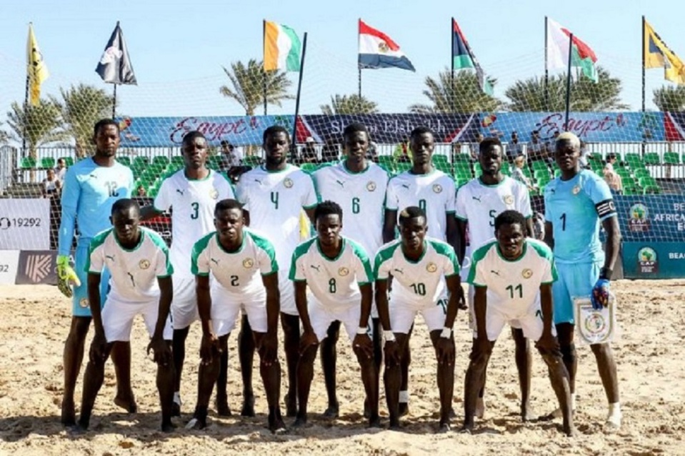 Can Beach Soccer 2022 : Le Sénégal et l’Egypte dans le Groupe B