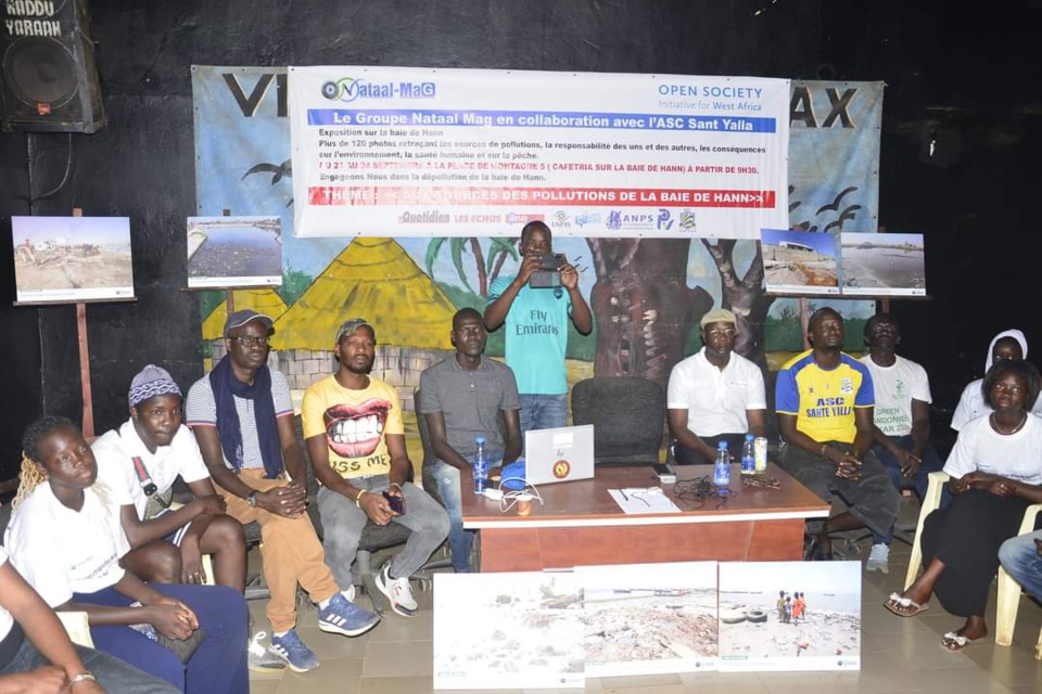 EXPOSITION PHOTO SUR LA POLLUTION DE LA BAIE DE HANN :Natal Mag et Osiwa poursuivent la sensibilisation des riverains