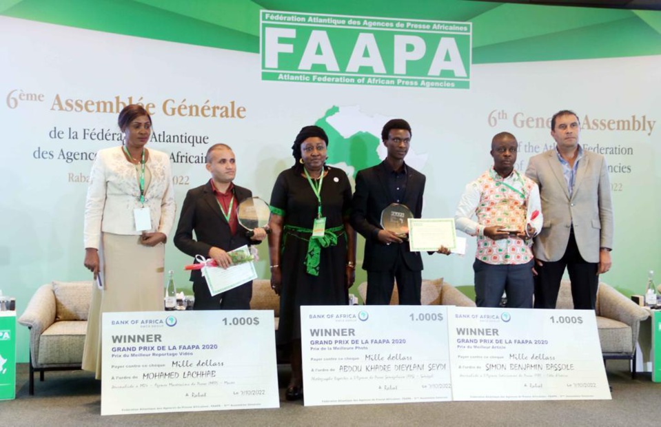 Notre confrère Dieylani de l’Aps honoré au Maroc à Rabat Notre confrère Dieylani de l’Aps honoré au Maroc à Rabat