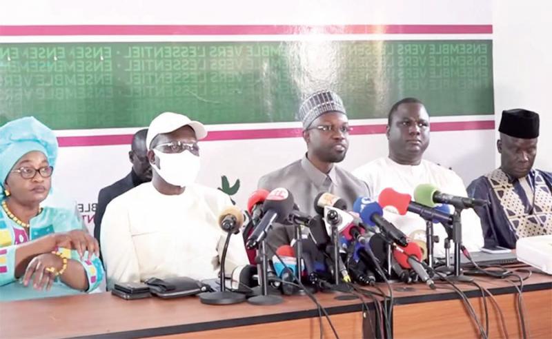 Point de presse de Yewwi