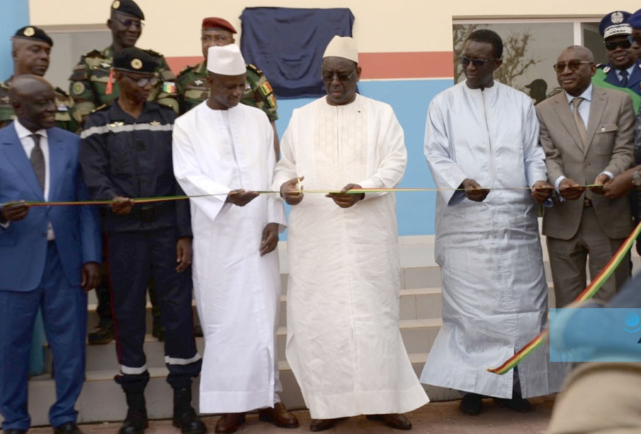 Tournée économique du président Macky Sall à Thiès : inauguration d’infrastructures pour les Sapeurs-Pompiers et l’Armée