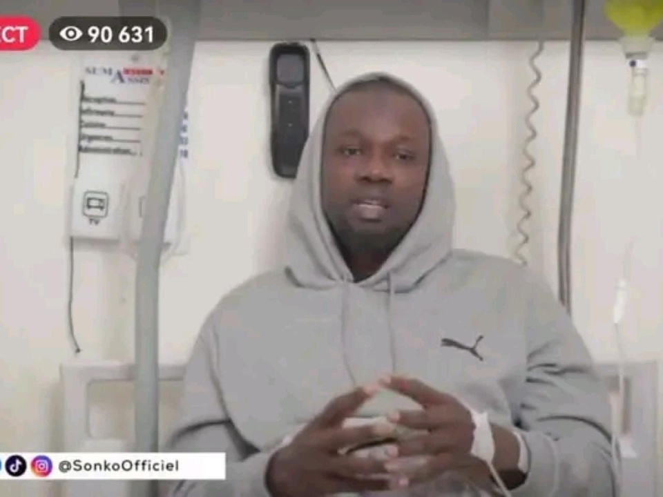 Sonko ne veut pas être évacué Sonko ne veut pas être évacué