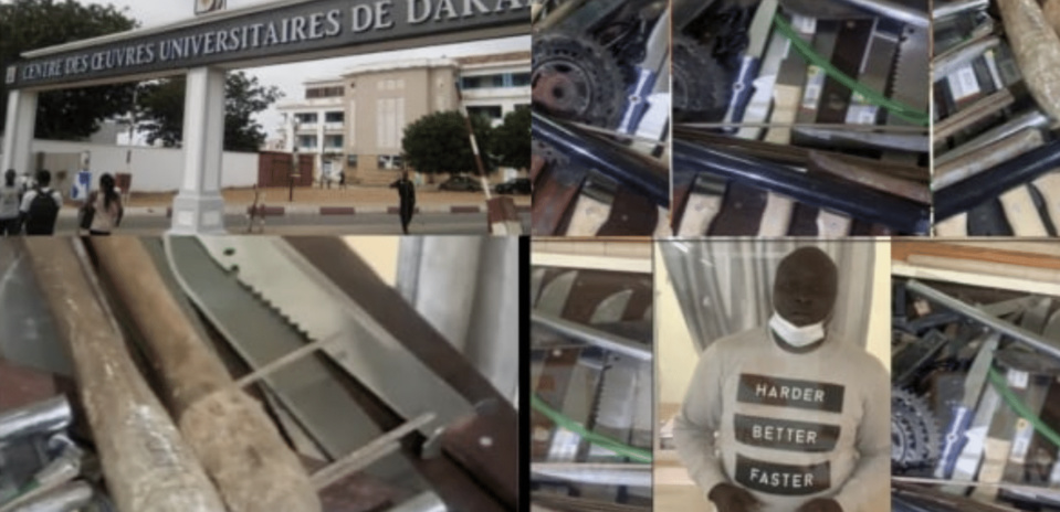 Un important lot de cocktails molotov et de masques à gaz saisi au campus social du Coud Un important lot de cocktails molotov et de masques à gaz saisi au campus social du Coud